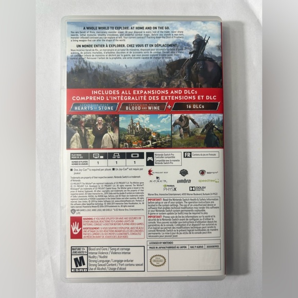 Nintendo- The Witcher 3 Wild Hunt Complete Edition for Switch ⚔️🐴✨ - Picture 6 of 12